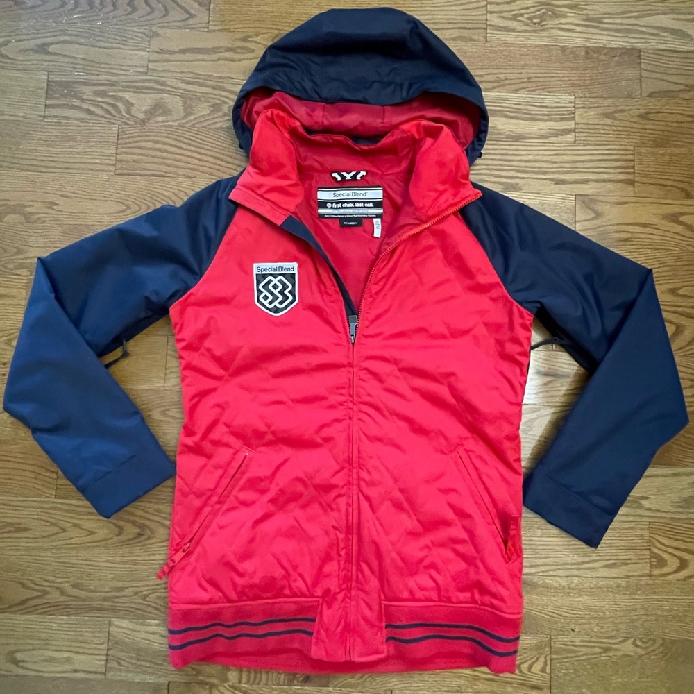 Red and Navy Ski Jacket - Special Blend